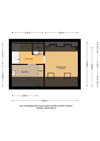 Floorplan - Visrokersplein 13, 3752 BR Bunschoten-Spakenburg